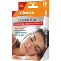 Lifemed Nasen-Strips hautfarben, 10 st, Lifemed GmbH