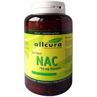 NAC 750 mg Kapseln, 120 st, Allcura Naturheilmittel GmbH
