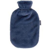 fashy 67456 50 W&auml;rmflasche 2.0L Hochflorbezug blau, 1 st, Fashy GmbH