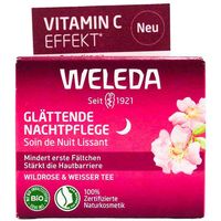 WELEDA Gl&auml;ttende Nachtpflege Wildrose &Weisser Tee, 40 ml, Weleda AG