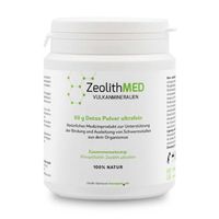 Zeolith MED Detox Pulver ultrafein, 60 g, Natur Vital Handels GmbH