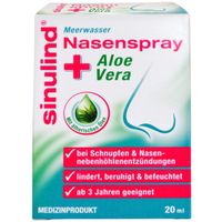 sinulind Meerw. Nasenspray + Aloe Vera, 20 ml, MCM KLOSTERFRAU Vertr. GmbH