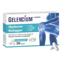 GELENCIUM Hyaluron Kollagen hochdosiert Vitamin C, 30 st, Heilpflanzenwohl GmbH