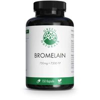 GREEN NATURALS Bromelain 750 mg vegan mit 7500 FIP, 150 st, Heilpflanzenwohl GmbH