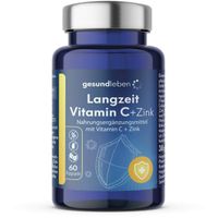 gesund leben Langzeit Vitamin C + Zink Depot, 60 st, Alliance Healthcare Deutschland GmbH