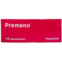 Premeno Vaginalzaepfchen, 14 Stk., Kessel Medintim GmbH