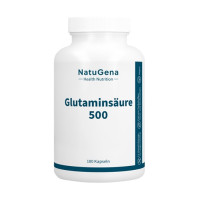 Glutamins&auml;ure 500 vegan, 180 st, NatuGena GmbH