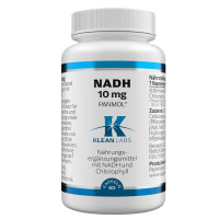 NADH 10 mg PANMOL KLEAN LABS, 60 st, Supplementa GmbH