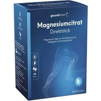 gesund leben Magnesiumcitrat Direktstick, 40x1.55 g, Alliance Healthcare Deutschland GmbH