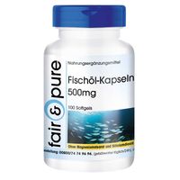 Omega 3 aus Fisch&ouml;l 500mg, 100 st, Somatem GmbH