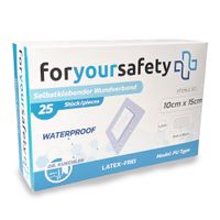 FORYOURSAFETY Selbstklebender Wundverb. WF 10x15cm, 25 st, BIORATIO GmbH