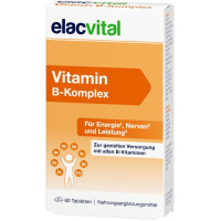 elacvital Vitamin B-Komplex, 60 st, ELAC Pharma GmbH