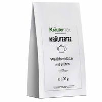 Wei&szlig;dornbl&auml;tter mit Bl&uuml;ten, 100 g, Kr&auml;utermax GmbH & Co. KG