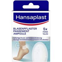 Hansaplast Blasen-Pflaster Ferse, 5 st, Beiersdorf AG