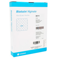 BIATAIN Alginate Kompressen 10x10 cm, 10 st, Adequapharm GmbH