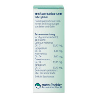 metamarianum Leberglobuli, 10 g, Meta Fackler Arzneimittel GmbH