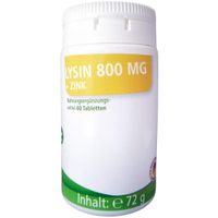 Lysin 800 MG + Zink, 60 st, Eder Health Nutrition