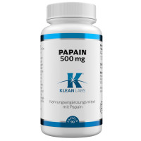 Papain 500 mg KLEAN LABS, 90 st, Supplementa GmbH