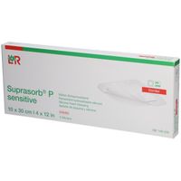 Suprasorb P sensitive border 10x30 cm, 5 st, Lohmann & Rauscher GmbH & Co. KG