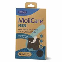 MoliCare MEN Absorbent underwear +5 Pads Gr. M, 1 st, Paul Hartmann AG