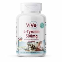 L-Tyrosin 500mg, 180 st, ViVe Supplements B. V.