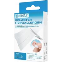 Pflaster Hypoallergen 6x50cm Zuschneidbar weiß, 1 st, Haro medical care GmbH