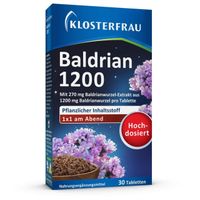Klosterfrau Baldrian 1200, 30 Stk., MCM KLOSTERFRAU Vertr. GmbH