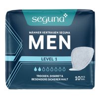 SEGUNA Men Level 1 Herrenvorlage, 10 st, MEDI-MARKT Homecare GmbH