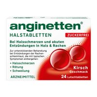 anginetten Halstabletten zuckerfrei Kirsche, 24 st, MCM KLOSTERFRAU Vertr. GmbH