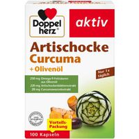 Doppelherz Artischocke Curcuma+Oliven&ouml;l, 100 st, Queisser Pharma GmbH & Co. KG
