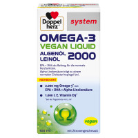 Doppelherz Omega-3 Vegan Liquid 2000 system, 100 ml, Queisser Pharma GmbH & Co. KG