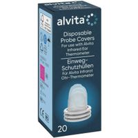 Alvita Einweg-Schutzh&uuml;llen f&uuml;r Ohr-Thermometer, 20 st, Alliance Healthcare Deutschland GmbH