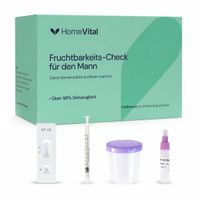 HomeVital Fruchtbarkeits-Check Mann Selbsttest, 1 st, OneTwoCare GmbH