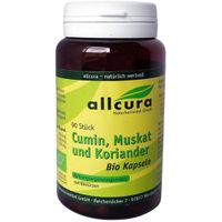Cumin Muskat und Koriander Bio Kapseln, 90 st, Allcura Naturheilmittel GmbH