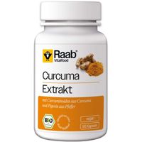 Raab Vitalfood Curcuma Extrakt Bio, 90 st, Raab Vitalfood GmbH