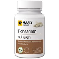Raab Vitalfood Flohsamenschalen Bio, 100 st, Raab Vitalfood GmbH