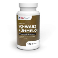 Schwarzk&uuml;mmel&ouml;l, 120 st, MEDIBOND Healthcare GmbH