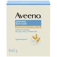 Aveeno Beruhigender Badezusatz, 8x42 g, Kenvue Germany GmbH (OTC)