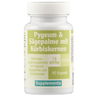 Pygeum & Sägepalme mit Kürbiskernen Supplementa, 90 st, Supplementa GmbH