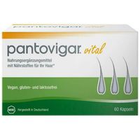 Pantovigar vital Kapseln mit N&auml;hrstoffen f&uuml;r Haare, 60 st, Merz Therapeutics GmbH