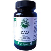 GREEN NATURALS DAO 100 mg vegan zum Histaminabbau, 90 Stk., Heilpflanzenwohl GmbH