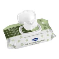 Biologisch abbaubare Reinigungstücher Chicco, 60 st, Habitum Pharma