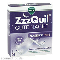 WICK ZzzQuil Gute Nacht Nasenstrips, 26 st, WICK Pharma - Zweigniederlassung der Procter & Gamble GmbH