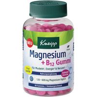 Kneipp Magnesium + B12 Gummi Himbeer, 60 st, Kneipp GmbH