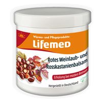 Lifemed Rotes Weinlaub- und Rosskastanienbalsam, 250 ml, Lifemed GmbH