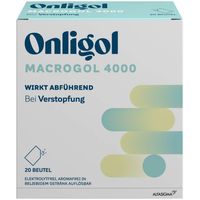 Onligol Macrogol 4000 Plv.z.Herst.e.Lsg. Sachet, 20x10 g, Alfasigma GmbH
