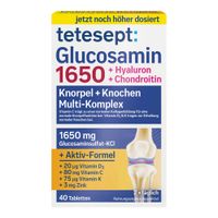 tetesept Glucosamin 1650, 40 st, Merz Consumer Care GmbH