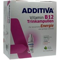ADDITIVA VITAMIN B12 Trinkampullen, 30x8 ml, Dr.B.Scheffler Nachf. GmbH & Co. KG