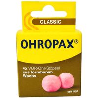 OHROPAX CLASSIC WACHS VOR-Ohr St&ouml;psel, 4 Stk., Ohropax GmbH