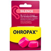 OHROPAX SILENCE SILIKON VOR-Ohr St&ouml;psel, 6 Stk., Ohropax GmbH
